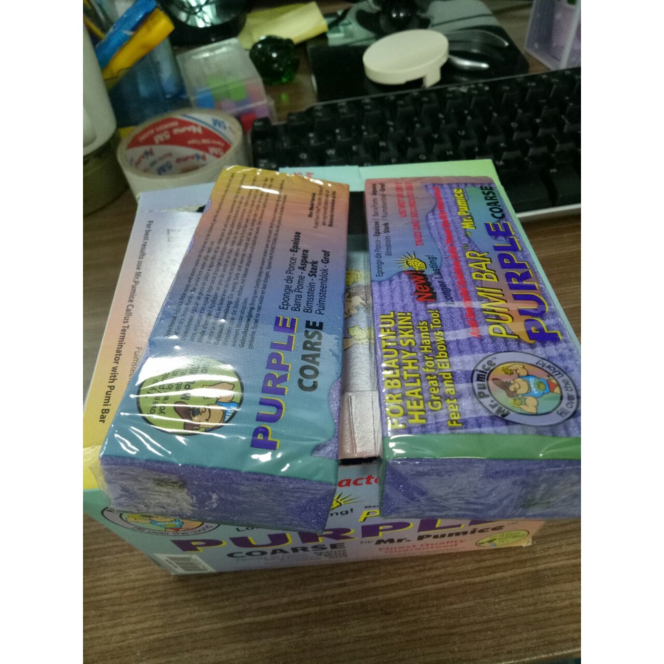 Đá bọt biển  chà gót chân Pumi Bar by Mr. Pumice