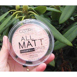 Phấn phủ Catrice All Matt Plus Shine Control Powder (tone 015 Natural Beige)