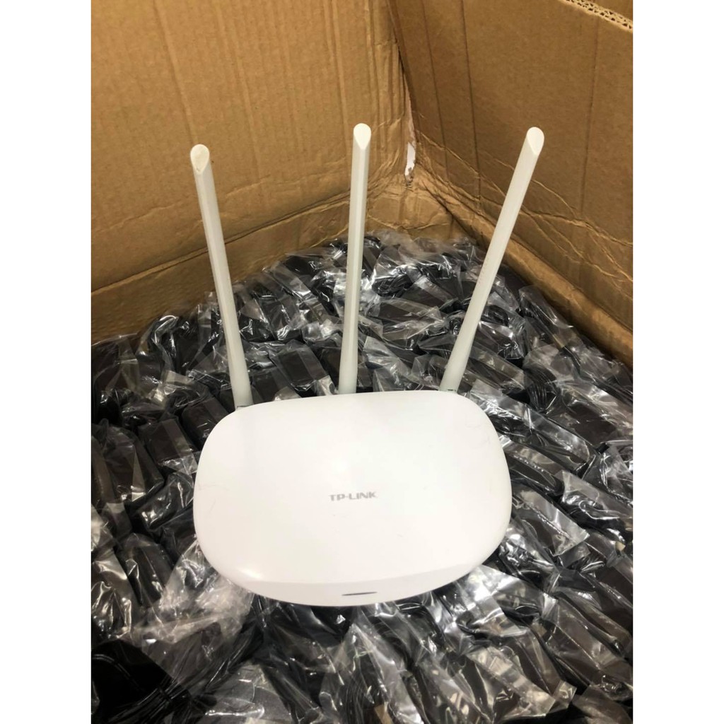 Bộ phát Wifi TPLink 3 râu chính hãng XUYÊN TƯỜNG , tốc độ 450Mbps tải cực khỏe