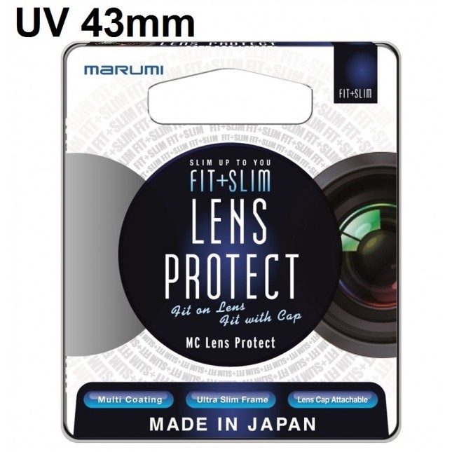 MARUMI FIT AND SLIM MC LENS PROTECT UV 43MM