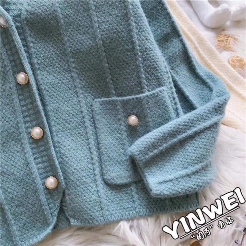 Áo cadigan cúc ngọc | BigBuy360 - bigbuy360.vn