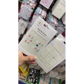 Stick dán móng nail - stick chữ thương hiệu
