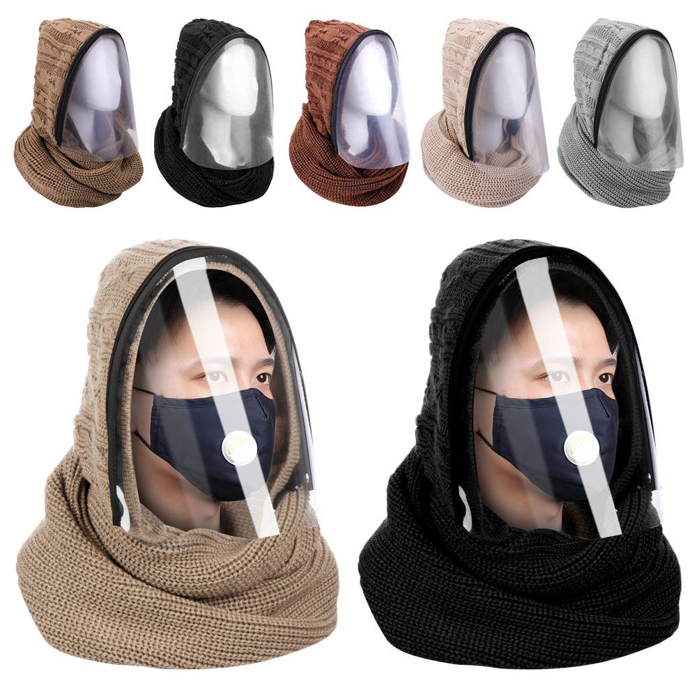 LEILY Toàn Bộ Khăn Choàng Cổ Dệt Kim Thời Trang Mùa Đông Ấm Áp