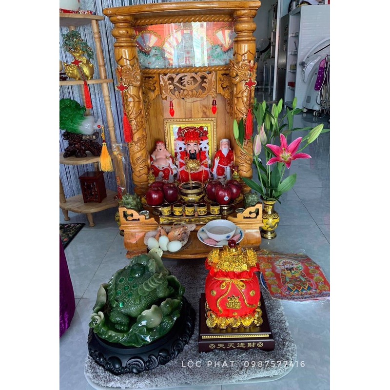 Túi vàng kim bảo phong thủy Lộc phát chiêu tài lộc quà tặng tân gia khai trương- FREESHIP