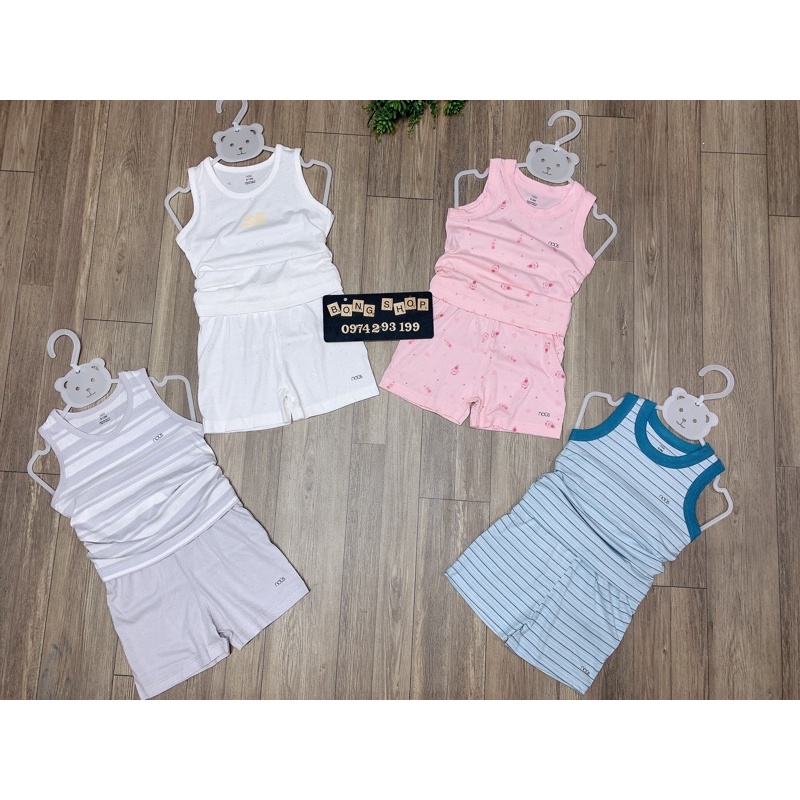 NUOS Bộ ba lỗ bé trai/bé gái (sale)