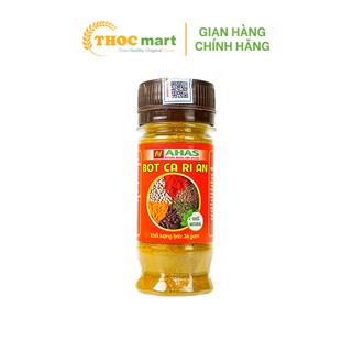 Bột Cà Ri Ấn Nahas bột gia vị hữu cơ chuẩn vị cho từng món ngon lọ 36 gam
