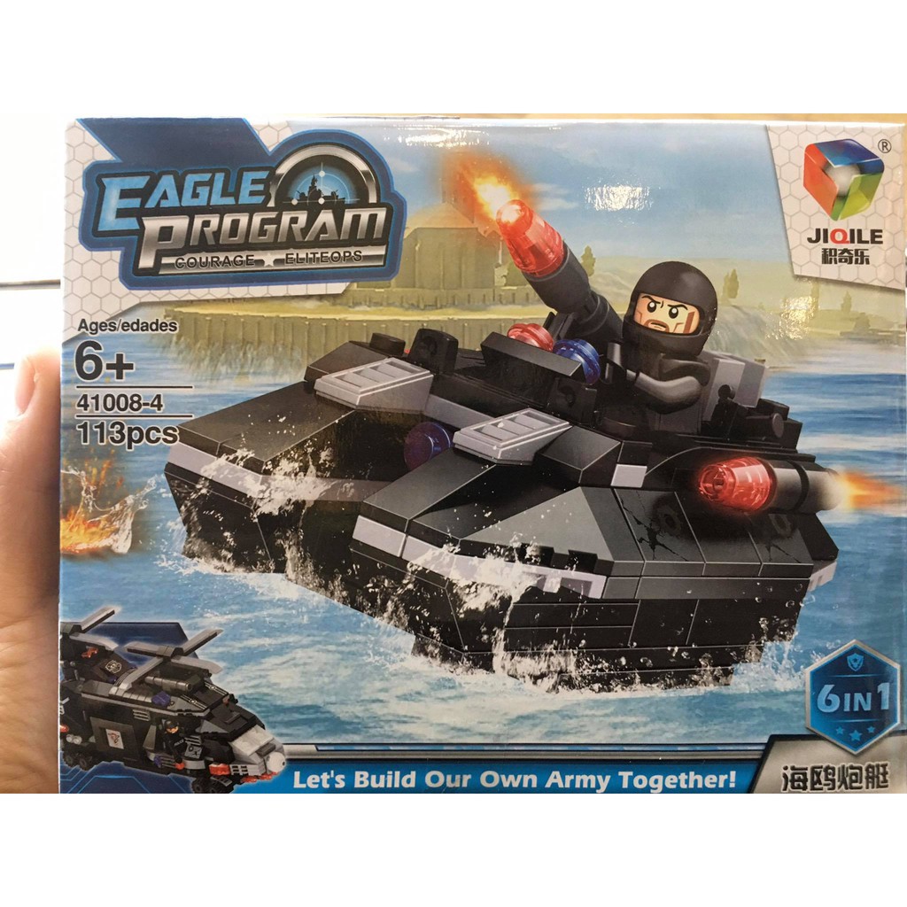 Lego cho bé trai 6in1