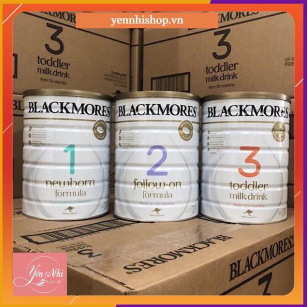 Sữa Blackmores Úc 900g số 1,2,3 date mới