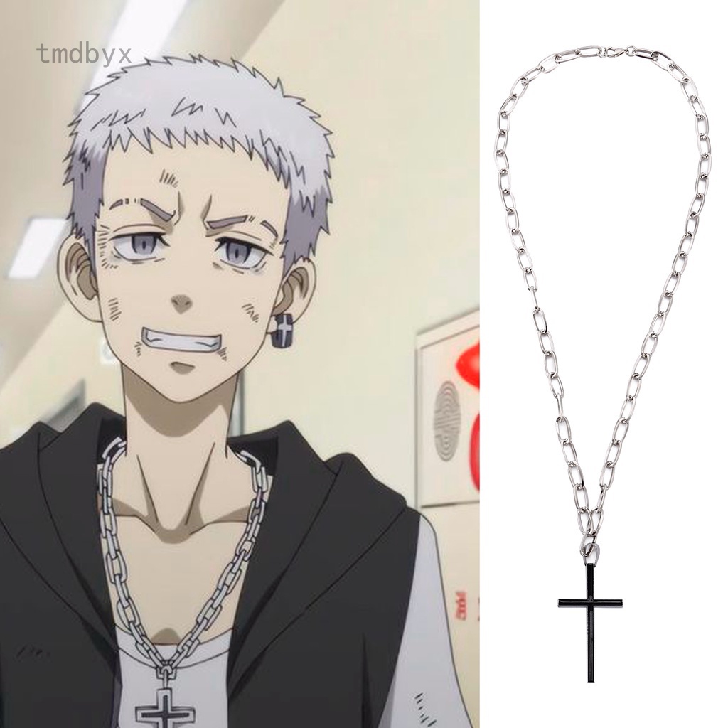 Vòng cổ mặt hình nhân vật Mitsuya Takashi trong anime Tokyo Ghoul