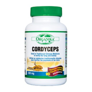 (NHẬP KHẨU) VIÊN UỐNG HỖ TRỢ BỒI BỔ ĐÔNG TRÙNG HẠ THẢO ORGANIKA CORDYCEPS 90v