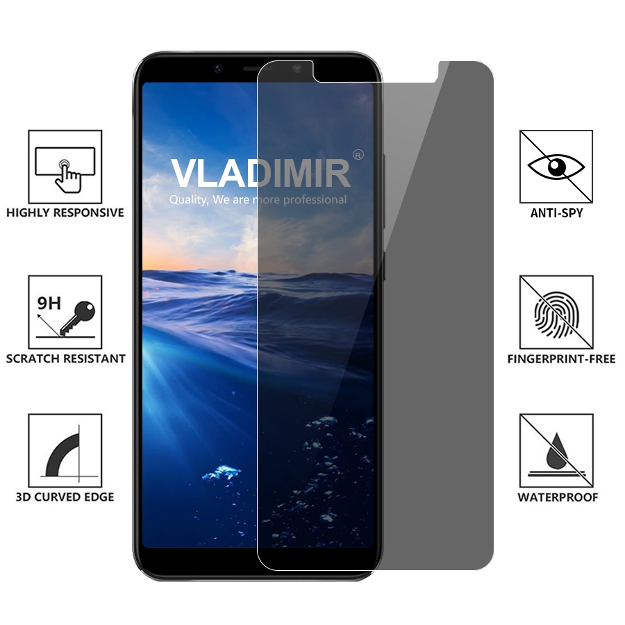 Kính cường lực dán bảo vệ chống nhìn trộm cho điện thoại Samsung S8 S9 S10 NOTE 8 9 Huawei P30 Mate 20 Pro Plus