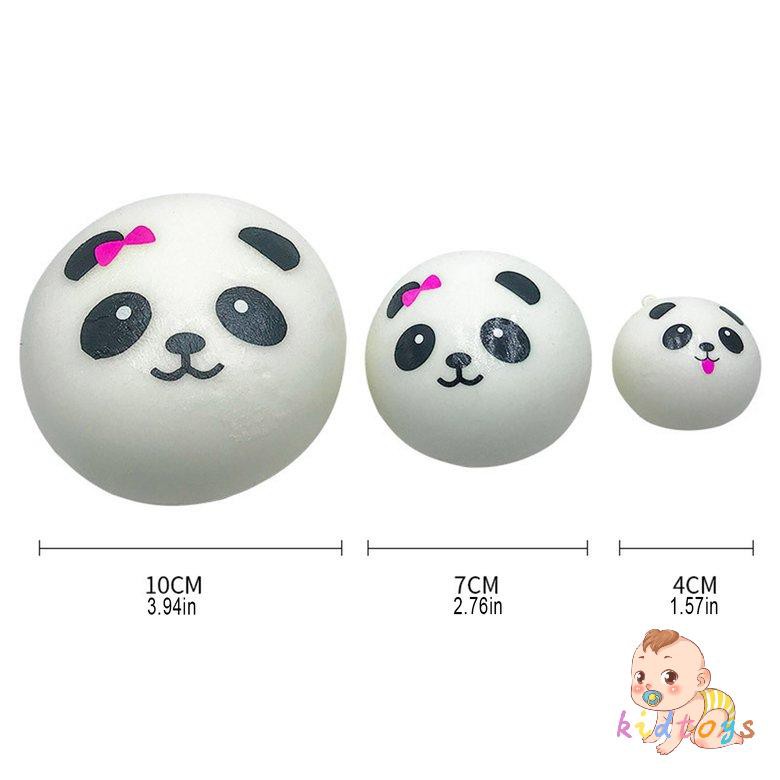 Đồ chơi squishy hình gấu trúc đáng yêu giúp giảm căng thẳng cho bé