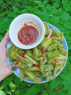 Mắm tép đỏ chua cay