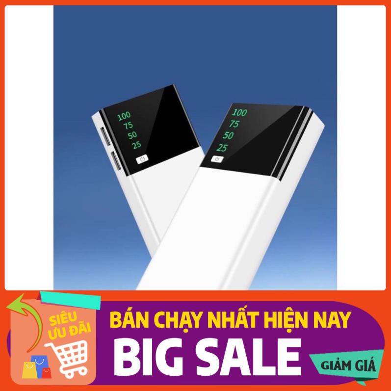 Sạc Dự Phòng SMART 20.000mAh Có Led Báo %Pin Dung Lượng Chuẩn