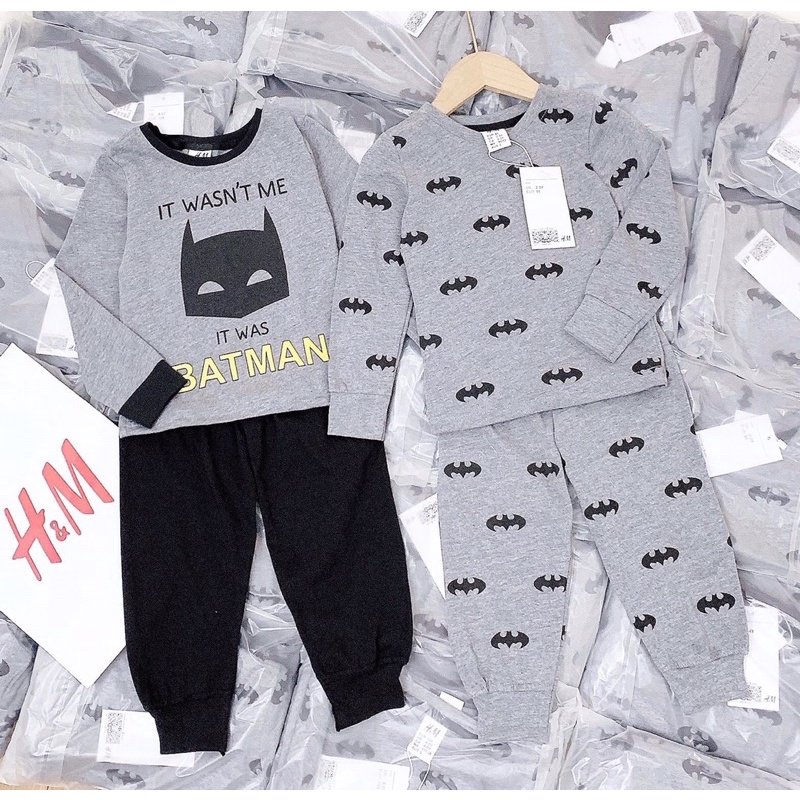 set 2 bộ hm batman bé trai