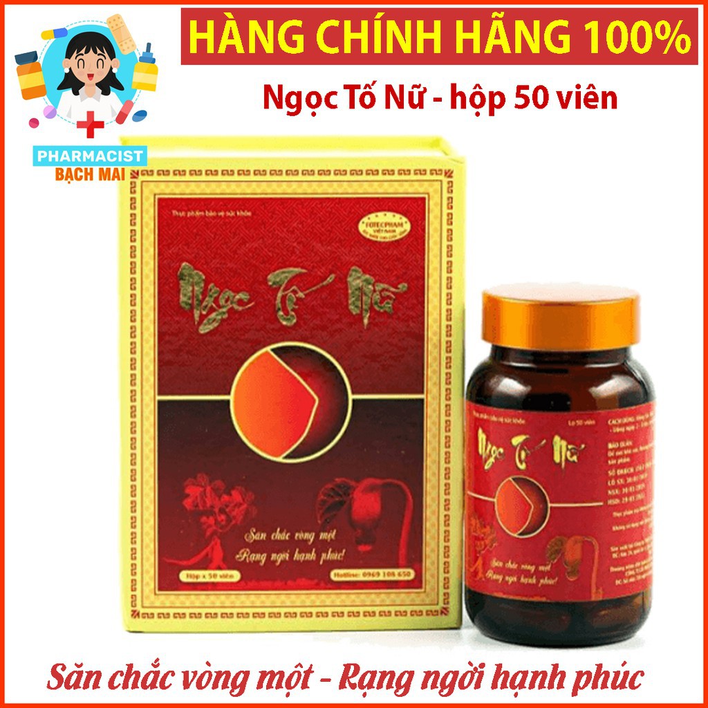 Ngọc Tố Nữ Viên Uống Tăng Cường Estrogen Giúp Nở Ngực Đẹp Da [Chính Hãng]