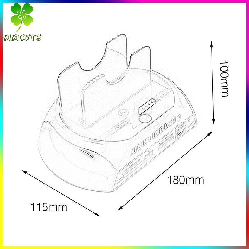 Dock Đọc Thẻ Nhớ Ide Sata Otb Đa Năng 2.5 "/ 3.5" Tất Cả Trong 1