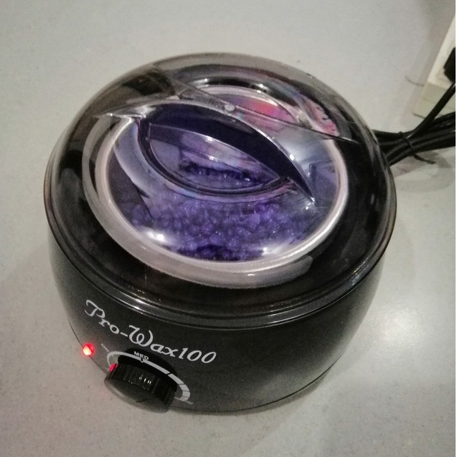 {Nồi+Sáp Thơm Trộn màu +Que} Nồi nấu sáp wax lông -Pro Wax 200 cao cấp