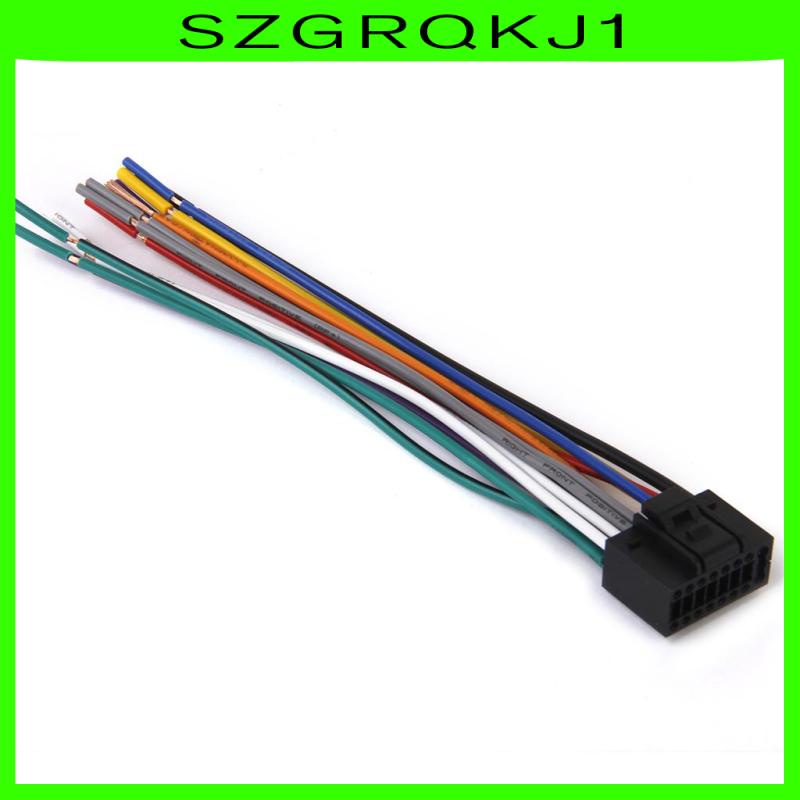 Cáp khai thác hệ thống dây điện lắp đặt đầu đĩa CD Radio Stereo trên xe hơi