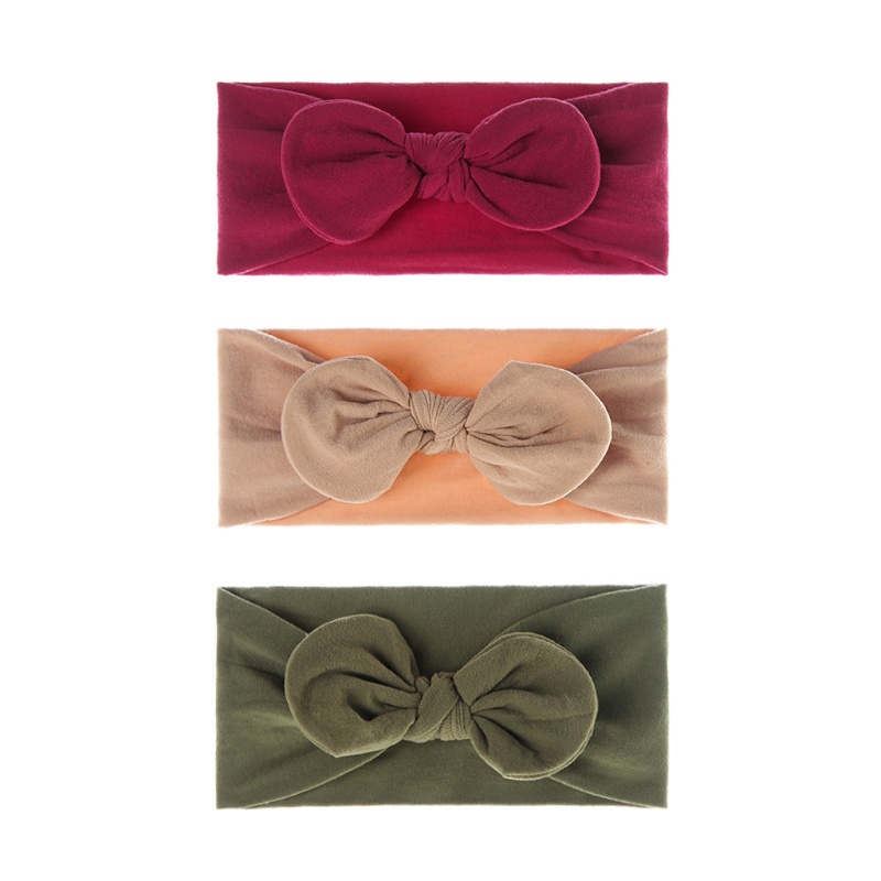 Set 3 Băng Đô Nơ Xinh Xắn Dành Cho Bé Gái