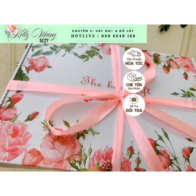 Hộp quà tặng cao cấp -hộp đựng váy ngủ -KELLYWANG