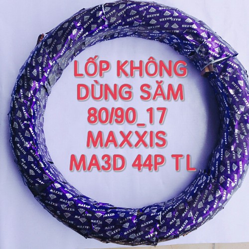LỐP XE MÁY 70_90_17 MAXXIS KHÔNG SĂM