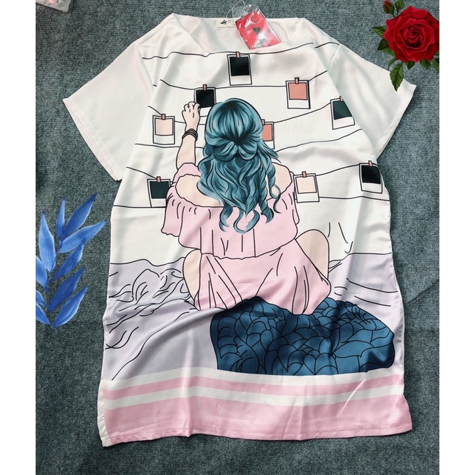 ĐẦM lụa satin Hàng Quảng châu loại | BigBuy360 - bigbuy360.vn