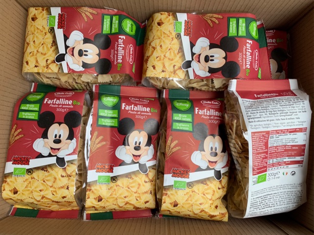 Nui Nơ Hữu Cơ Cho Bé 300g Dalla Costa Organic Disney Farfalline Bio