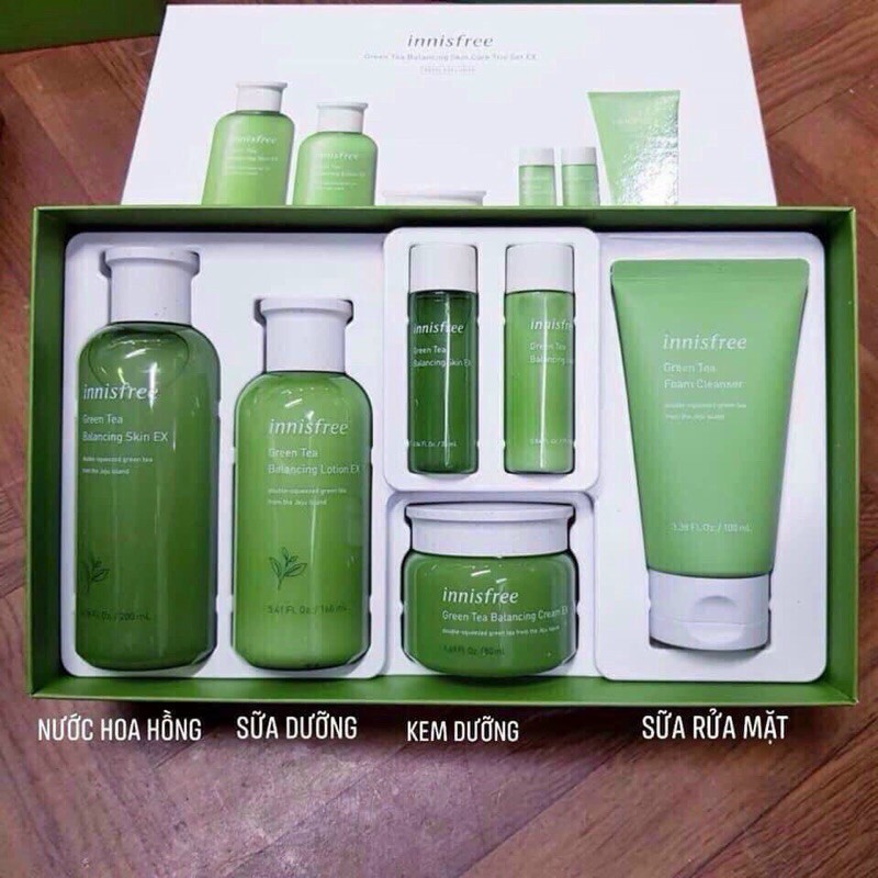 Set dưỡng da Innisfree 6 món