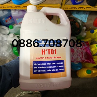 Tẩy xi măng trên các loại vât liệu 5lít Ht01