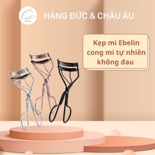 Kẹp mi, kẹp bấm mi Ebelin cong tự nhiên không đau hàng nội địa Đức kèm 2 miếng cao su dự phòng
