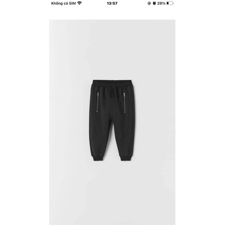 Quần Nỉ Zara auth cho bé