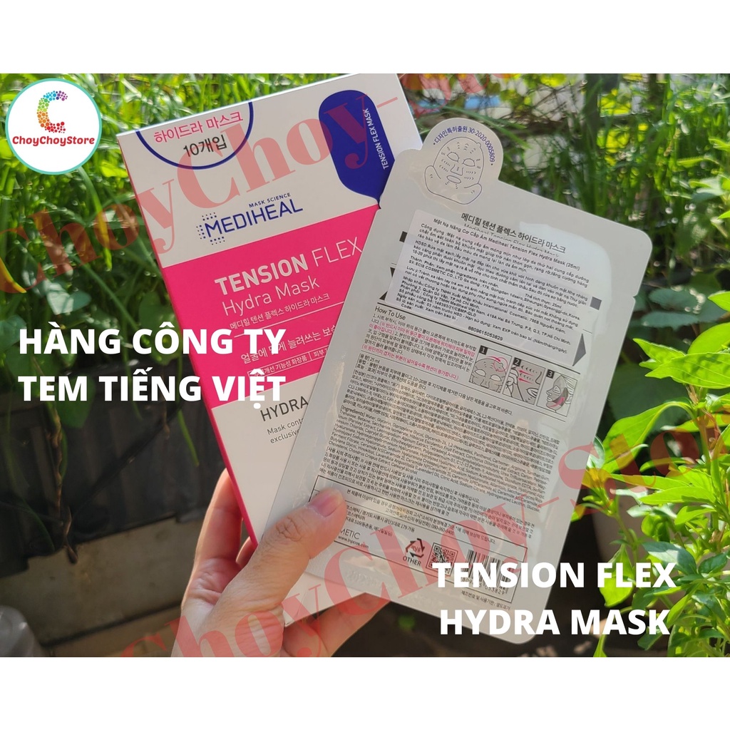 [PP MEDIHEAL VN] MEDIHEAL Tension Flex Hydra Mask Mặt Nạ Giấy Nâng Cơ Cấp Ẩm Da