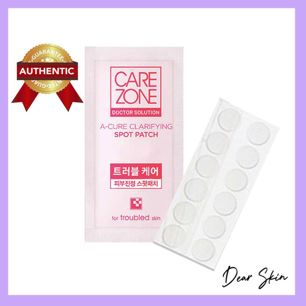 [1 gói] Miếng dán mụn Hàn Quốc thương hiệu Care Zone mỏng, trong suốt làm giảm mụn sưng đỏ và thâm | BigBuy360 - bigbuy360.vn