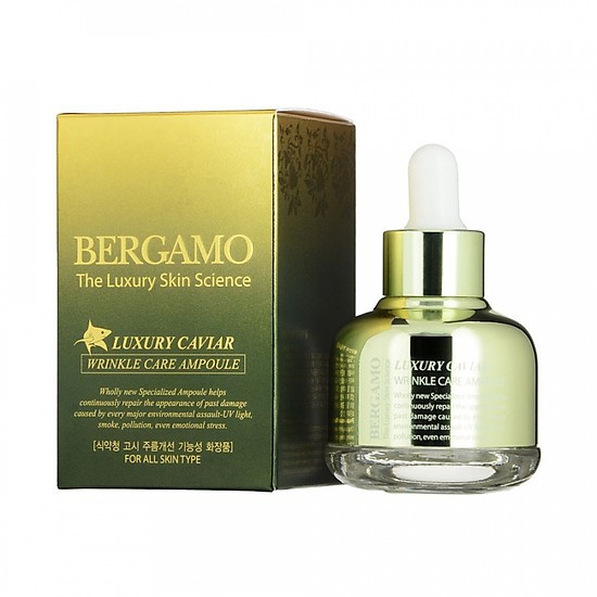 (chính hãng ) Tinh chất BERGAMO The Luxury Skin Science Premium Gold 30ml – Hàn Quốc