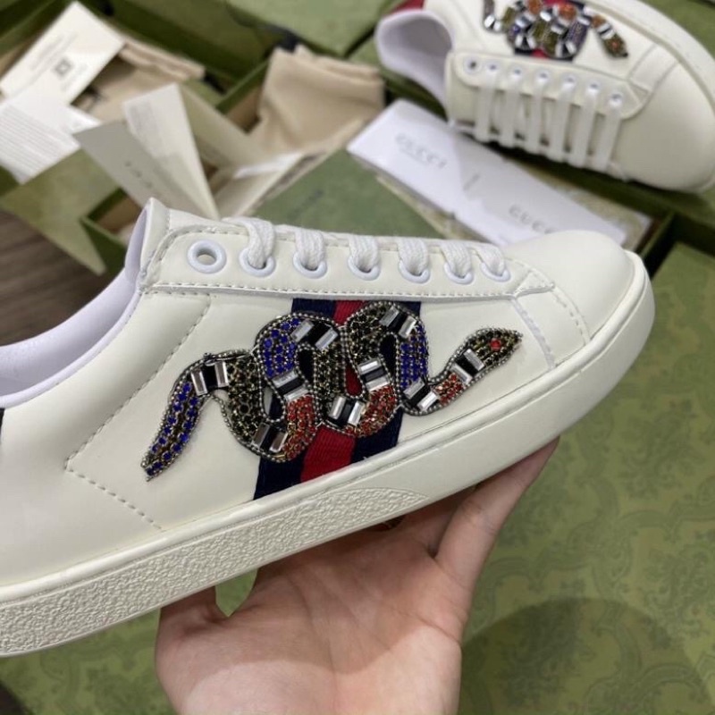 Giày Thể Thao Sneaker Nam Nữ Rắn Đính Đá