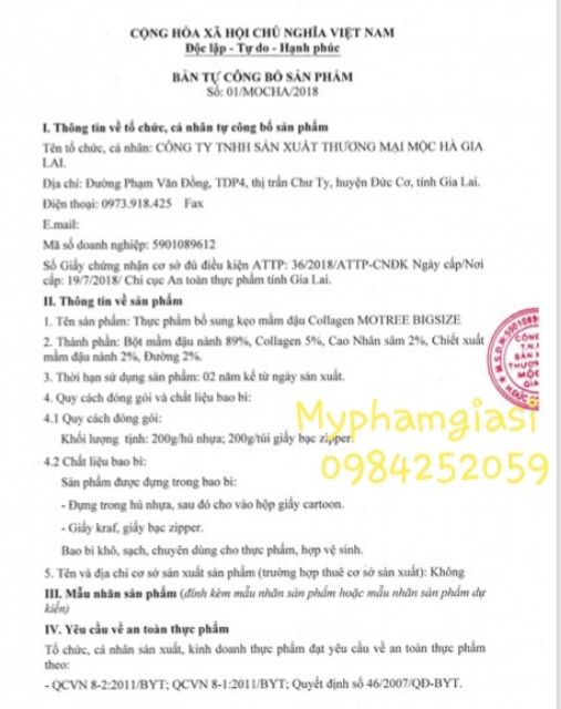 KẸO MẦM ĐẬU COLLAGEN – MOTREE BIG SIZE | Thế Giới Skin Care