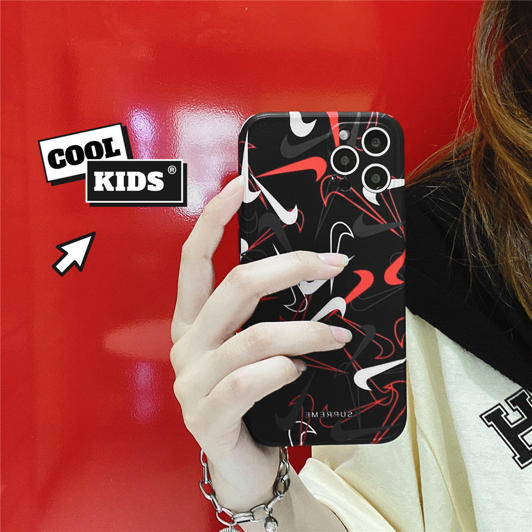 Ốp điện thoại nhựa mềm hình logo hoạt hình thời trang cặp đôi cho iPhone12 mini 11 PRO MAX 7/8plus SE2020 X/XS XR XSMAX | BigBuy360 - bigbuy360.vn