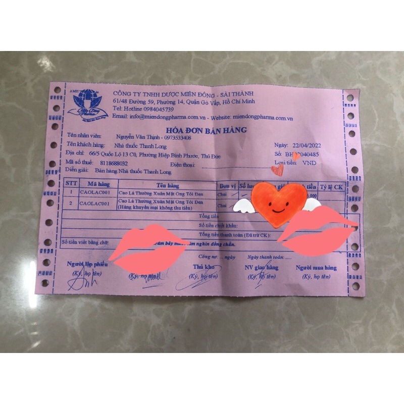 Siro ho cao lá thường xuân mật ong tỏi đen 100ml