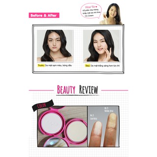 Phấn Phủ Cathy Doll Speed White CC Powder Pact SPF40 PA+ + +12g