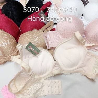 Áo ngực nâng ngực có gọng tạo khe tự nhiên,Áo lót đệm dày bản lưng to che mỡ lưng,mỡ nách hàng Cao Cấp chuẩn loại 1