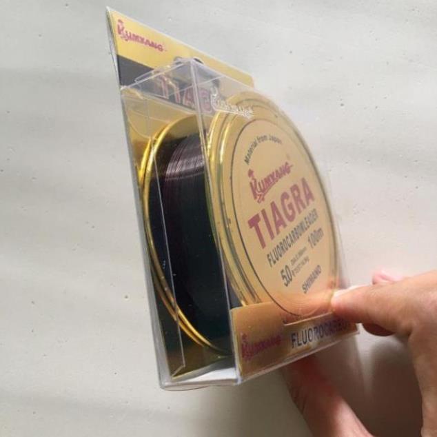 Cước Câu Cá Shimano TIAGRA 100m Cước Câu Cá Tàng Hình Siêu Bền DC14 chuyencacloailuoichim