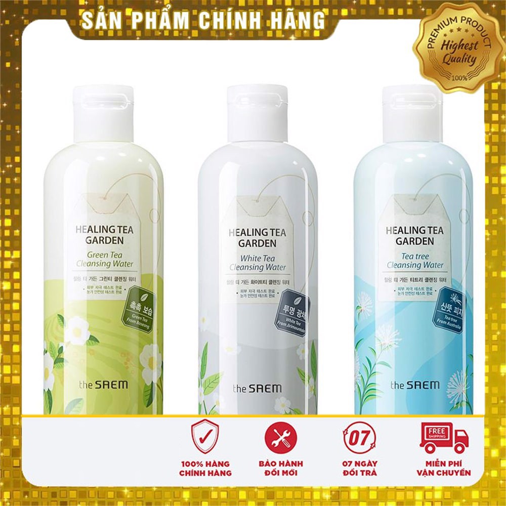 [Mã LADEX10N2 giảm 10k đơn 399k] Nước Tẩy Trang 💧💧💧FREESHIP 🎁🎁🎁The SAEM Chống OXY Hóa Da, Kéo Dài Làn Da Tươi Trẻ