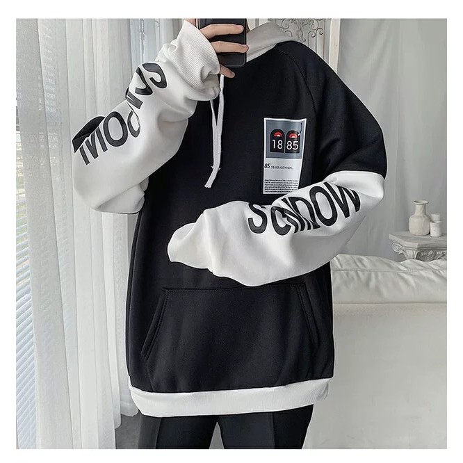 [FREESHIP_50K] Áo hoodie nam nữ 1885 form rộng tay dài có nón AnNgo - NL166 | BigBuy360 - bigbuy360.vn