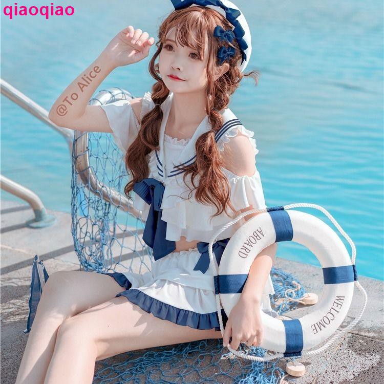 Set Đồ Bơi Thủy Thủ Xinh Xắn Dành Cho Nữ | BigBuy360 - bigbuy360.vn