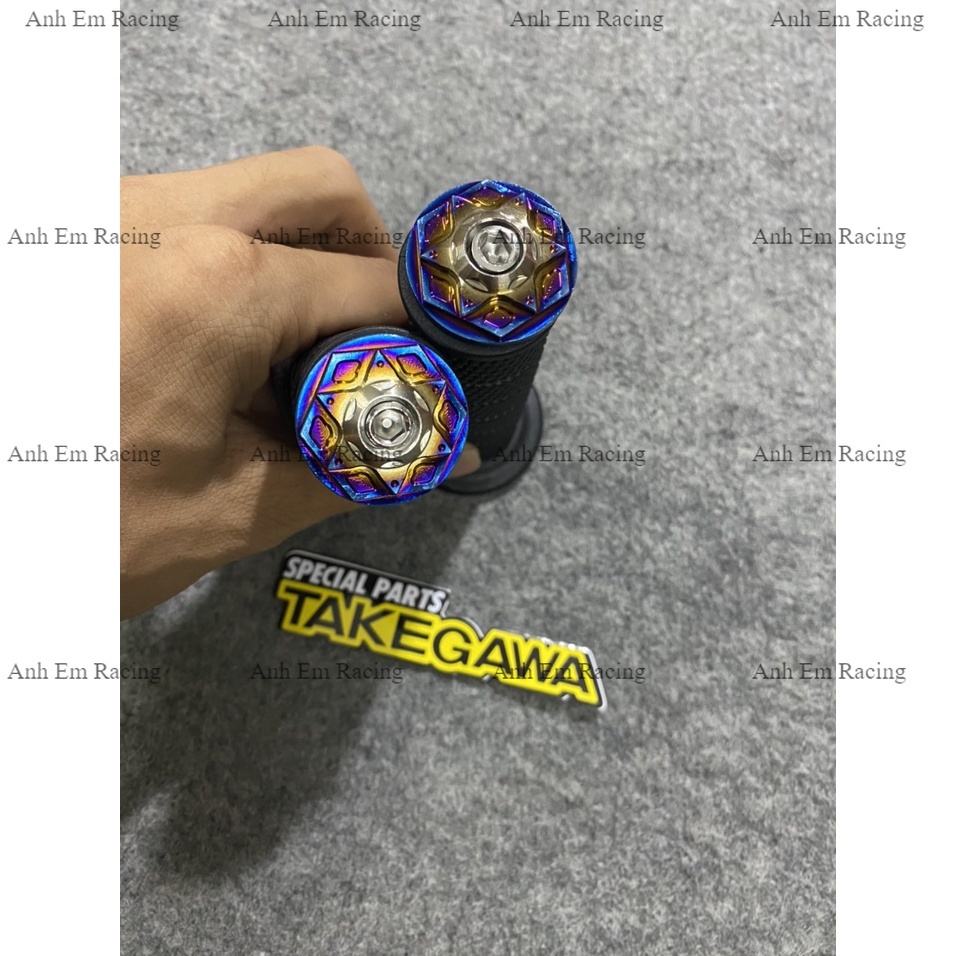 BAO TAY TAKEGAWA kèm gù Màu Titan Siêu Xịn lắp cho mọi dòng xe