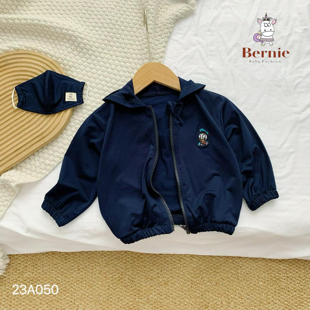 [CHÍNH HÃNG] Áo chống nắng hoạt hình kèm khẩu trang ngộ nghĩnh cho bé BERNIE