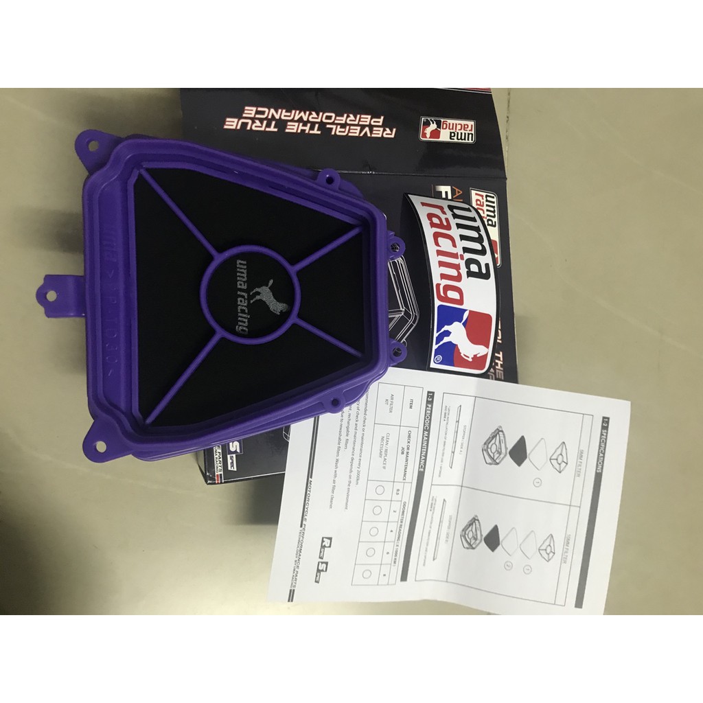 Lọc Gió Uma Racing gắn Cho Winner &amp; Sonic