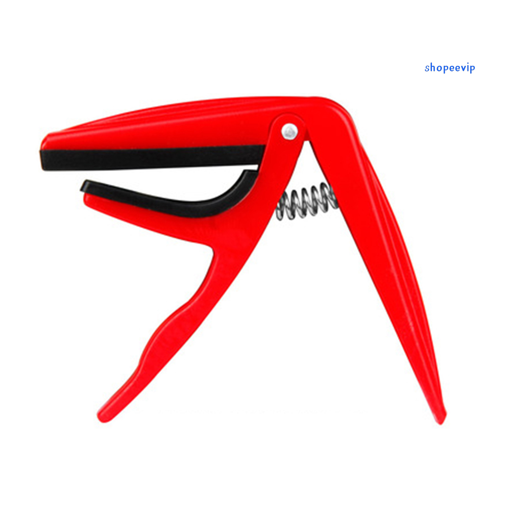 Steel Quick Change Acoustic Ukulele Pick Capo Key Tuning Clamp Accessory