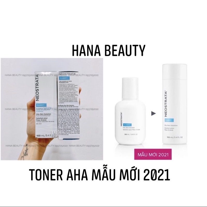 [Chính hãng] Mẫu mới 2021 Toner giúp làm sạch sâu và se khít lỗ chân lông NeoStrata Clarify Oily Skin Solution AHA 8%